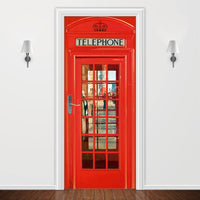 Adesivo para Porta Cabine Telefônica Londres