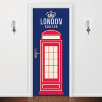 Adesivo para Porta Cabine de Telefone London