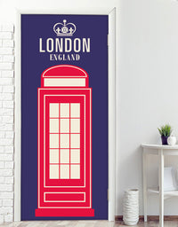 Adesivo para Porta Cabine de Telefone London