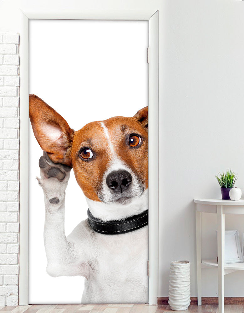 Adesivo para Porta Cachorrinho
