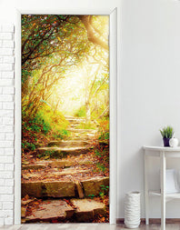 Adesivo para Porta Caminho da Floresta