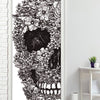 Adesivo para Porta Caveira de Flores