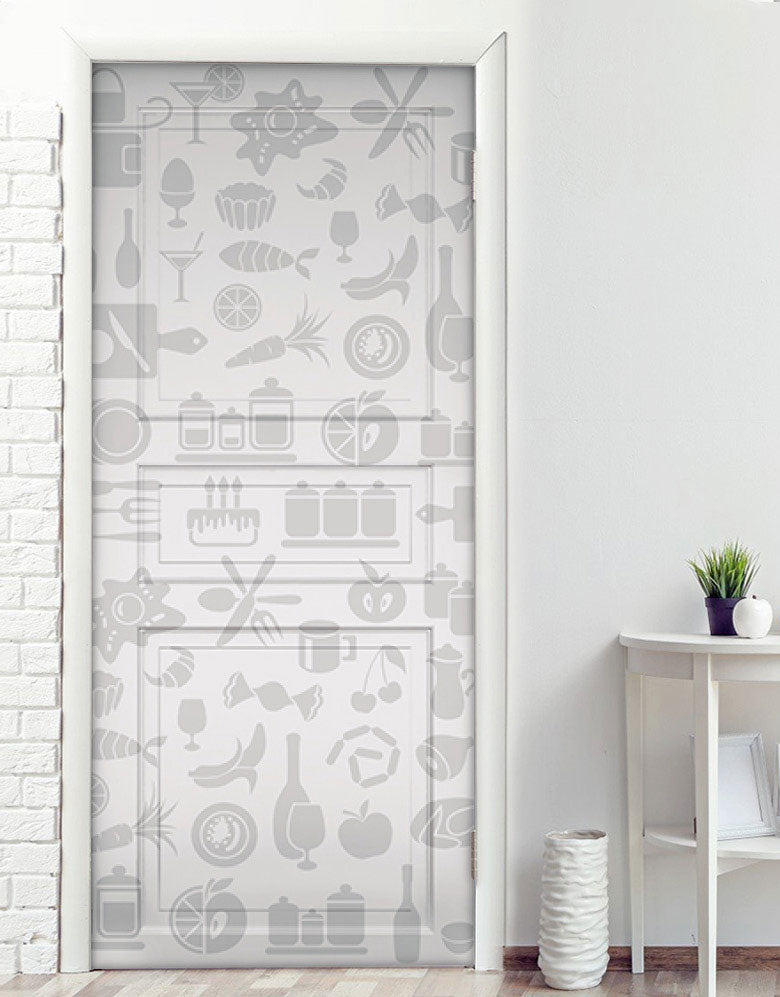 Adesivo para Porta Cozinha Clean