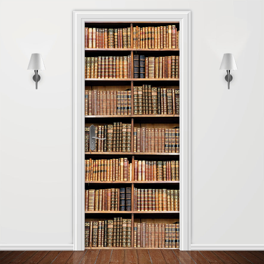 Adesivo para Porta Estante de Livros