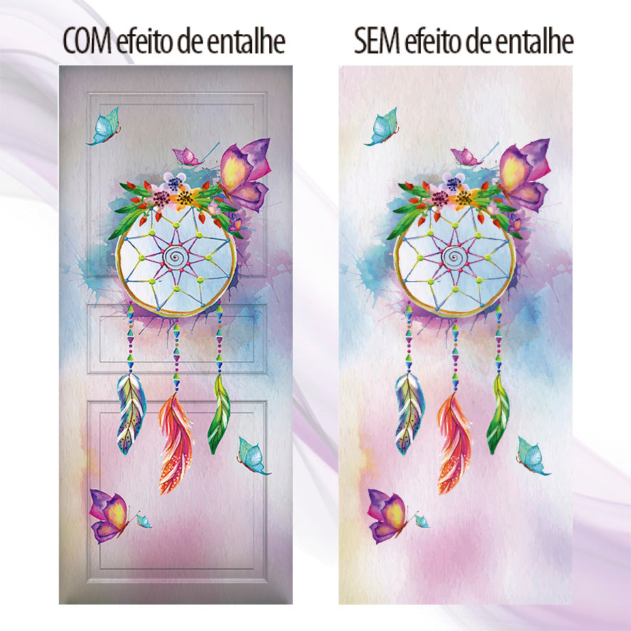Adesivo para Porta Filtro dos Sonhos Prosperidade