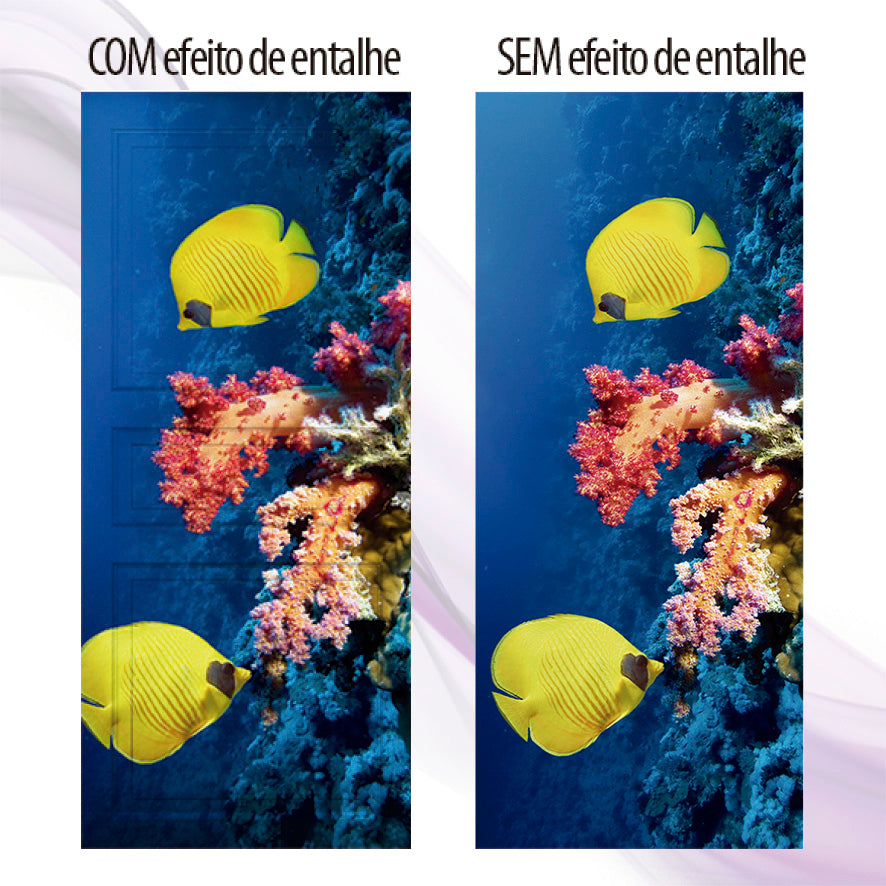 Adesivo para Porta Fundo do Mar