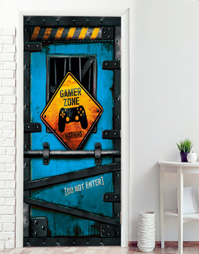 Adesivo para Porta Game Zone Level 2