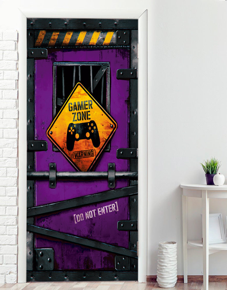 Adesivo para Porta Game Zone Level 4