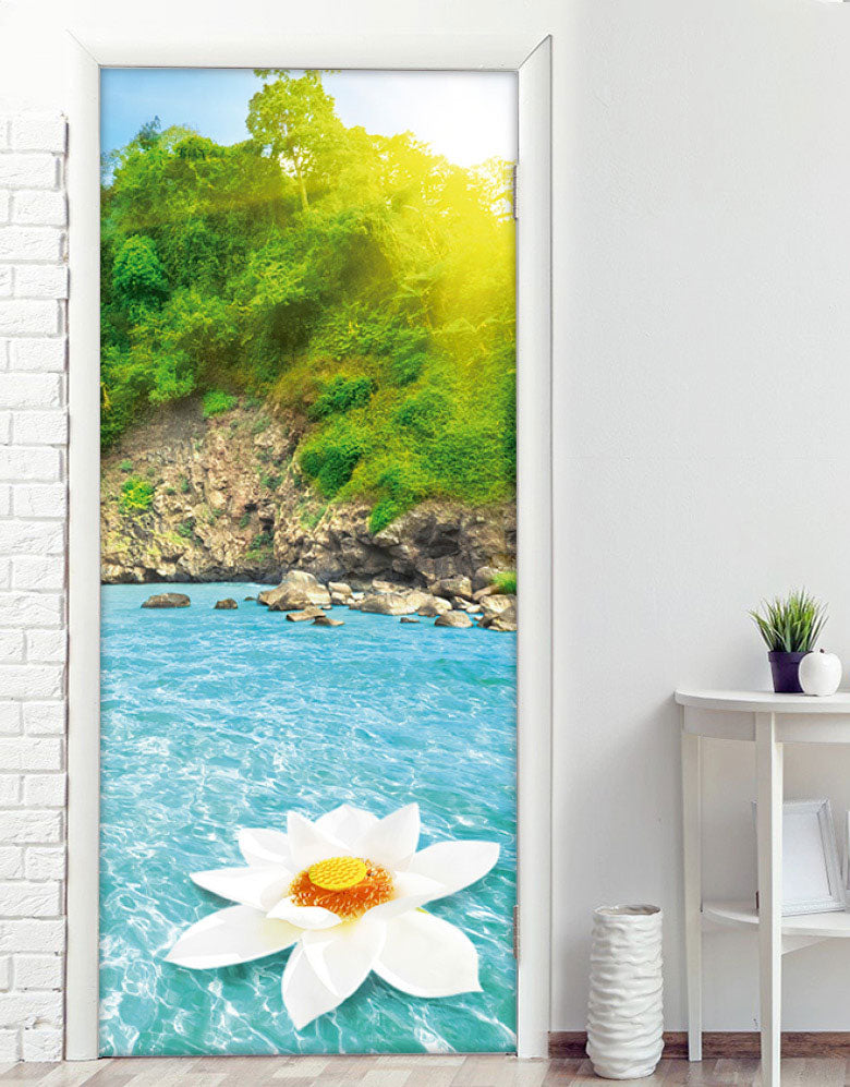 Adesivo para Porta Lago