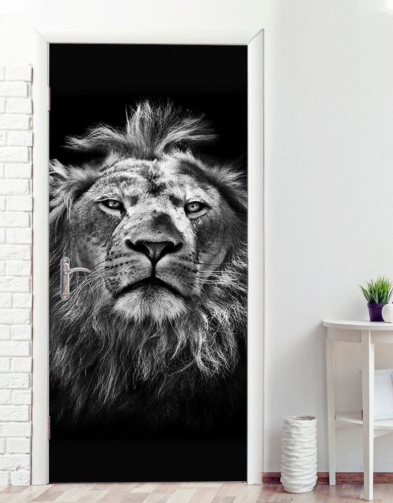 Adesivo para Porta Leão