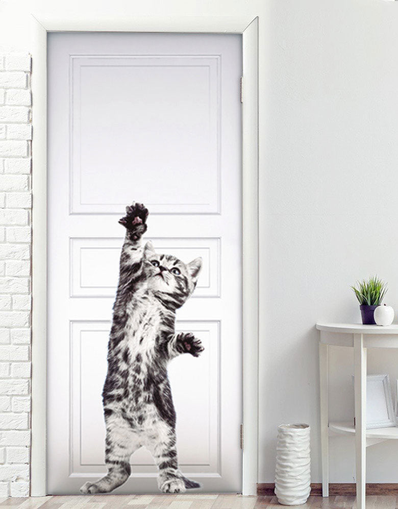 Adesivo para Porta Little Cat