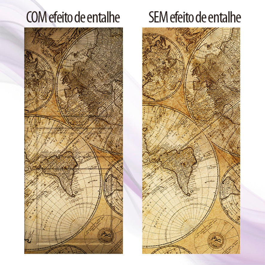 Adesivo para Porta Mapa Vintage