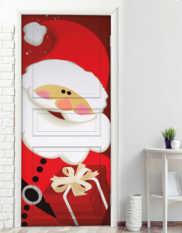 Adesivo para Porta Papai Noel