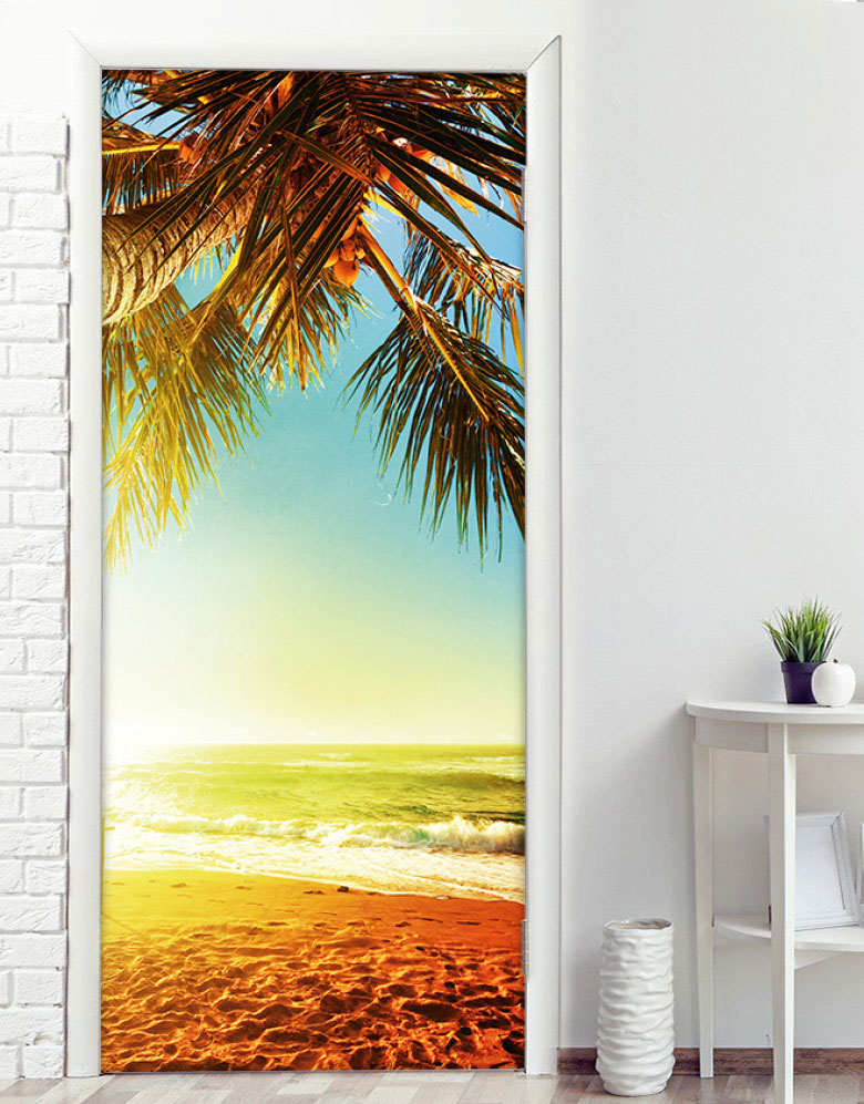 Adesivo para Porta Praia