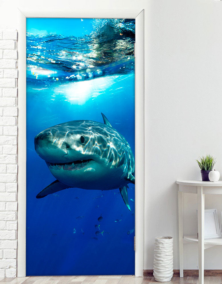 Adesivo para Porta Tubarão
