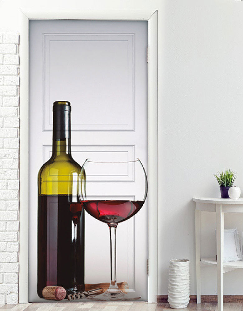 Adesivo para Porta Vinho Tinto