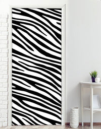 Adesivo para Porta Zebrinha