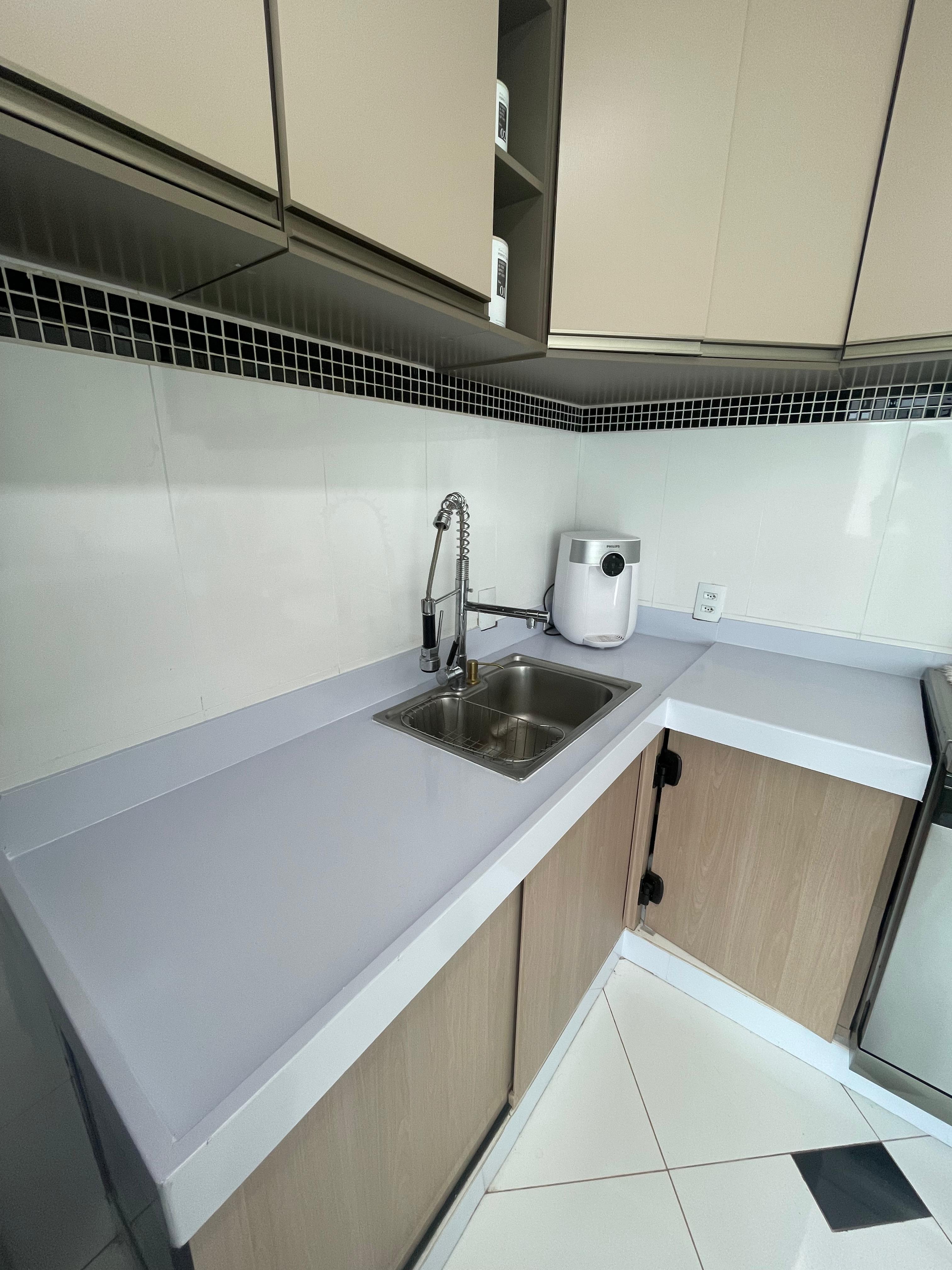 Adesivo para Pia Branco Blackout Brilho