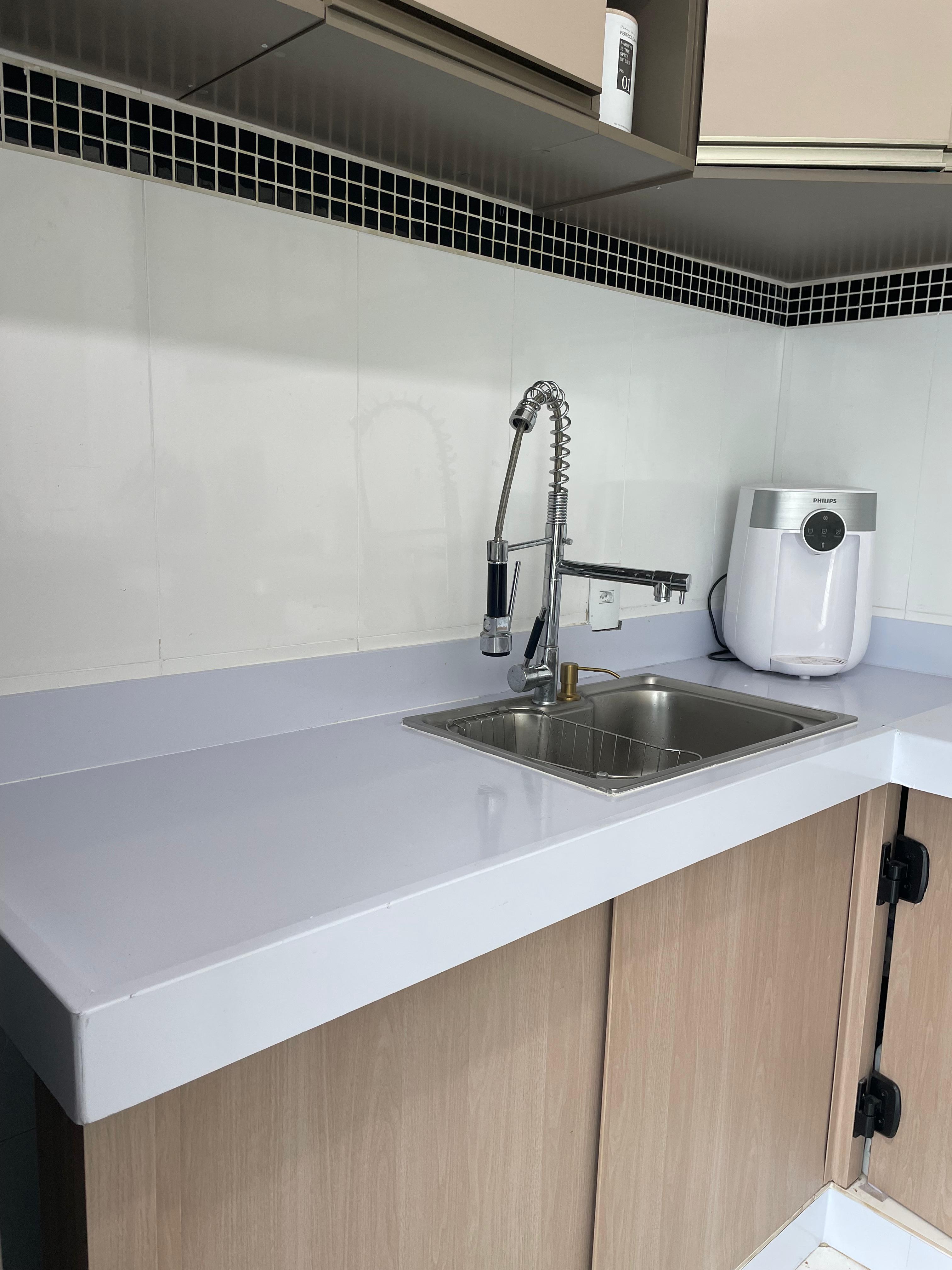 Adesivo para Pia Branco Blackout Brilho