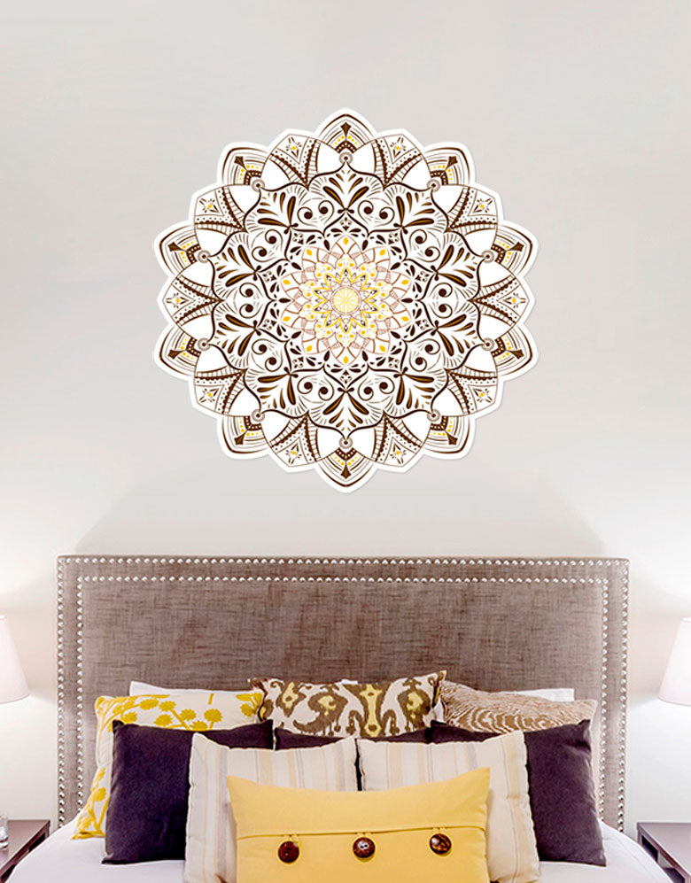 Adesivos Mandala Felicidade