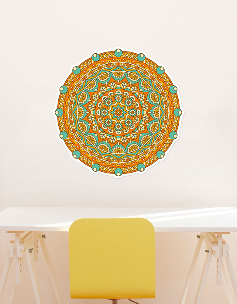 Adesivos Mandala Otimismo