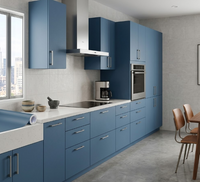 Adesivo envelopamento para Móveis Formica Azul Urbano