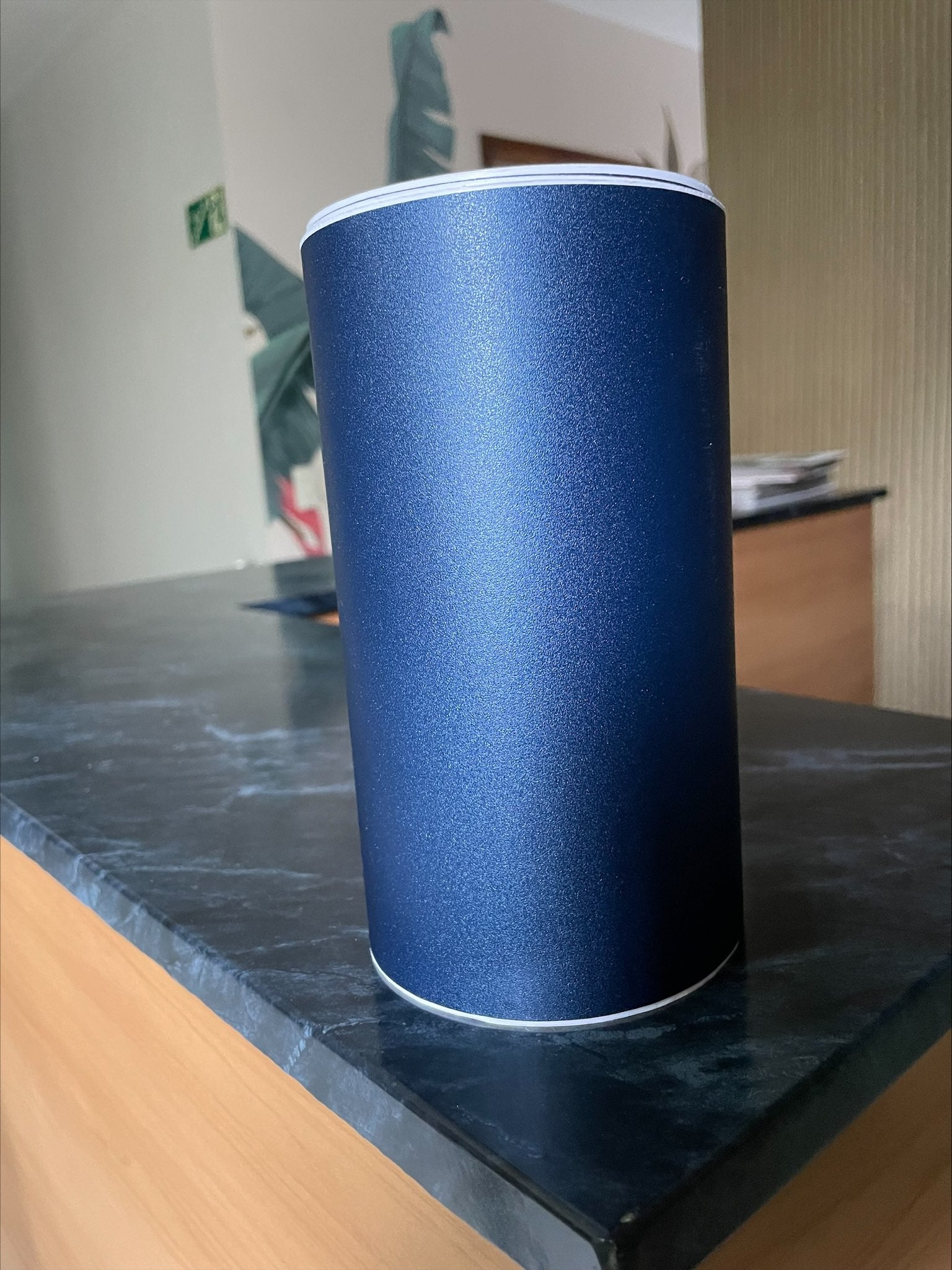 Adesivo Jateado Azul Petróleo