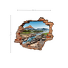 Adesivo Decorativo Buraco 3D Rio da Montanha