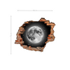 Adesivo Decorativo Buraco 3D Lua Cheia
