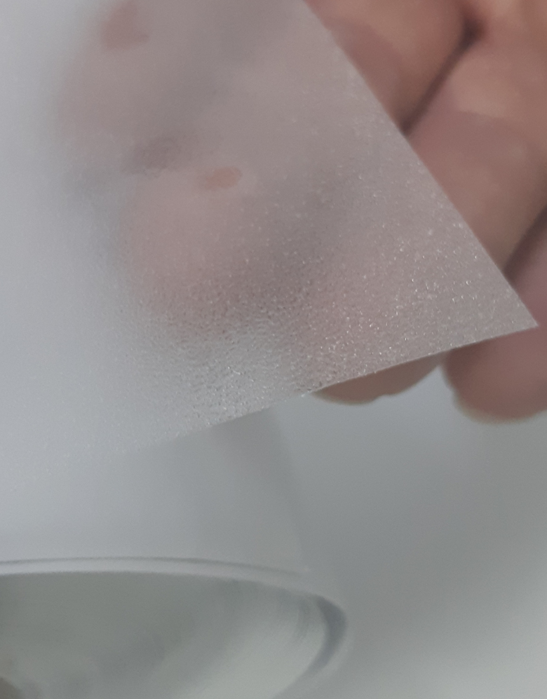 Adesivo para Vidro Jateado