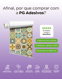 Kit 2 Uni. 3m X 50cm - Papel de Parede Adesivo Doce de Leite
