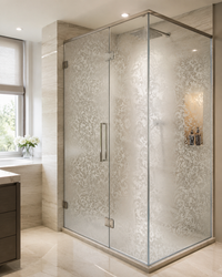 Adesivo para Vidro Decorado Cristal Condessa