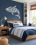 Adesivo Decorativo Tubarão Branco