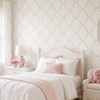 Papel de Parede Adesivo Laço Rosa