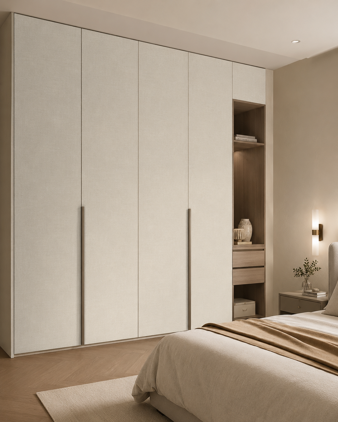 Revestimento Adesivo Telado Linho Avalon Off White