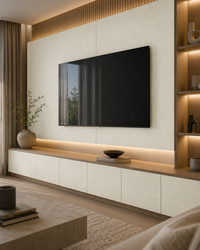 Revestimento Adesivo Telado Linho Avalon Off White