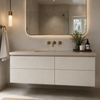 Revestimento Adesivo Telado Linho Avalon Off White