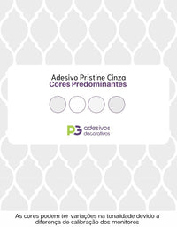 Papel de Parede Adesivo Pristine Cinza