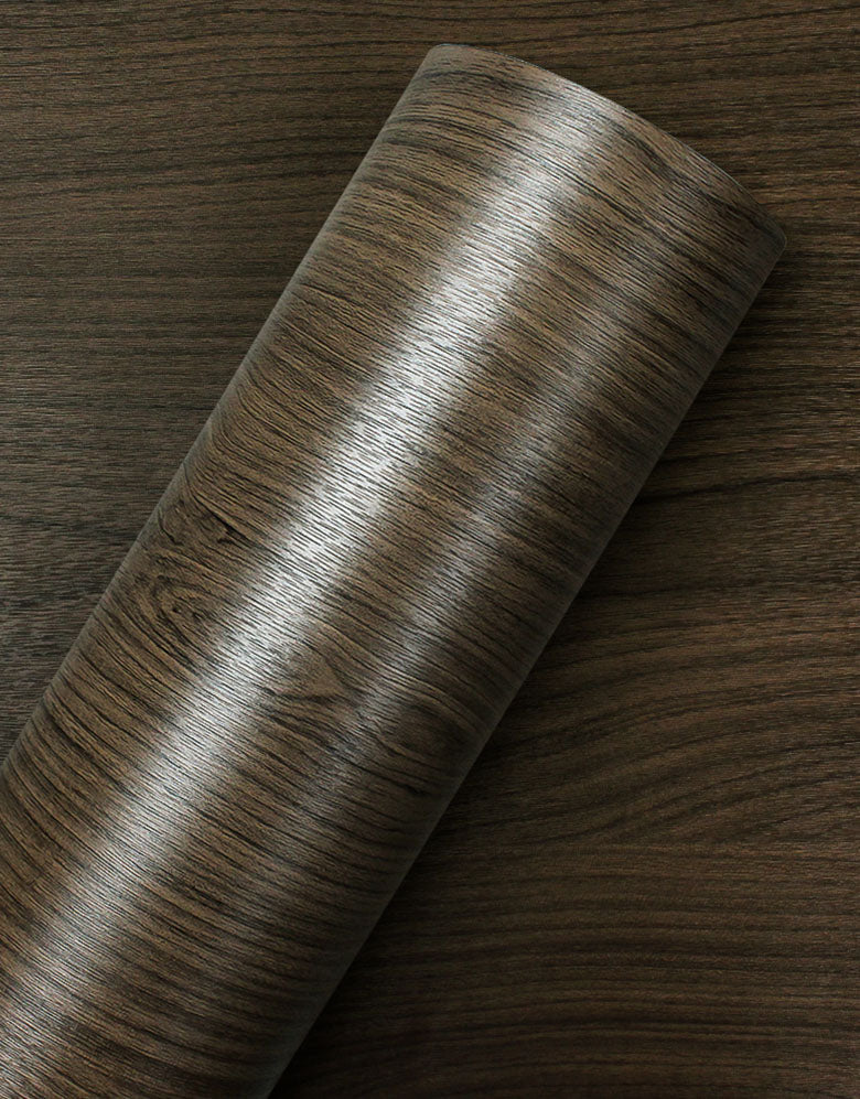 Adesivo para Mesa Madeira Mogno Escuro