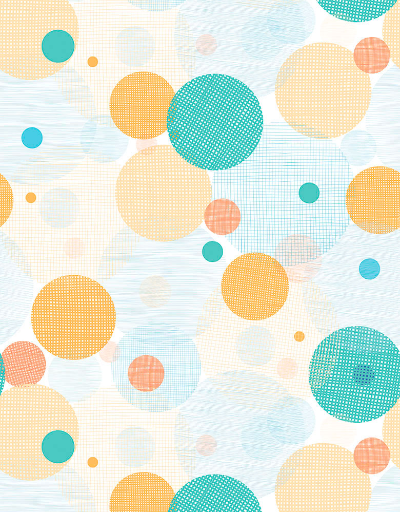 Papel de Parede Adesivo Círculos