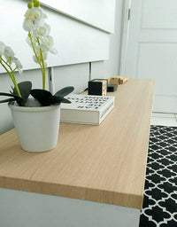 Revestimento Adesivo Madeira Linheiro Marfim