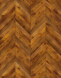 KIT DE 4 ROLOS - 3,00m x 50cm - Papel de Parede Adesivo Tacos Madeira Cedro