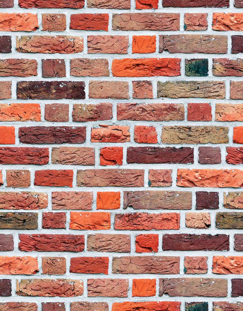 Papel de Parede Adesivo Tijolinhos Cingapura