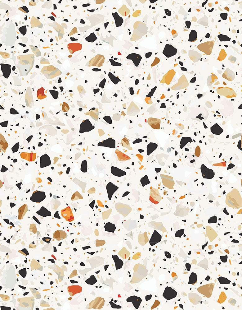 KIT DE 4 ROLOS - 3,00m x 50cm - Papel de Parede Granilite Topázio Imperial