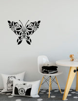 Adesivo Decorativo Borboleta Floral