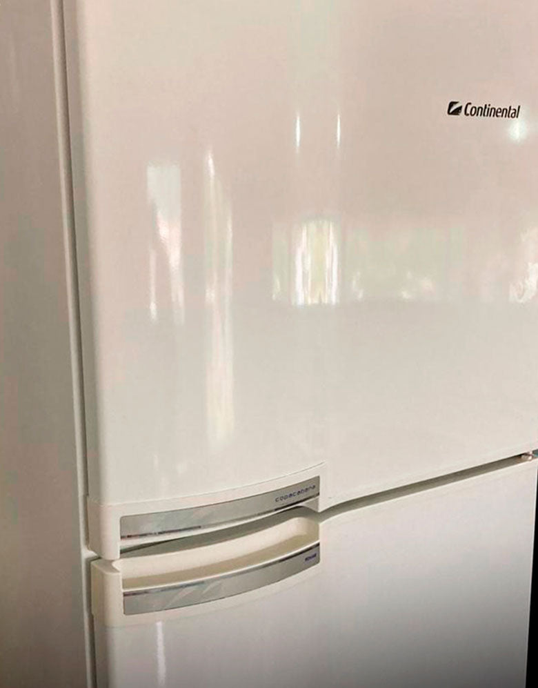 Adesivo para Geladeira Branco Brilho