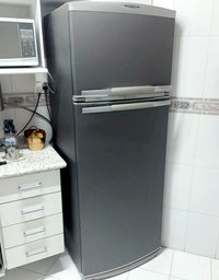 Adesivo para Geladeira Prata Inox