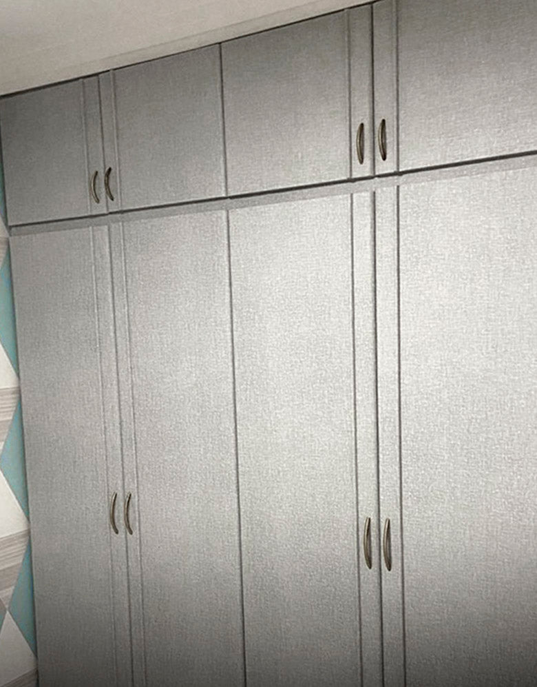 Revestimento Adesivo Telado Brim Cinza