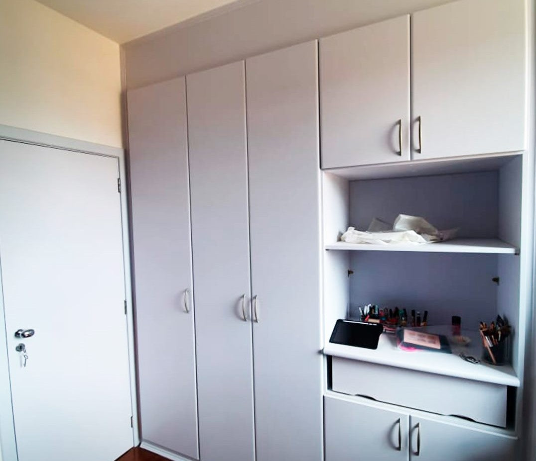 Adesivo Envelopamento para Guarda-Roupa Branco Fosco Imprimax