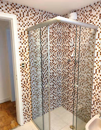 Papel de Parede Adesivo Pastilhas Oro Luxury